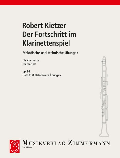 Der Fortschritt im Klarinettenspiel op.91 Band 2&nbsp;&nbsp;&nbsp;&nbsp;