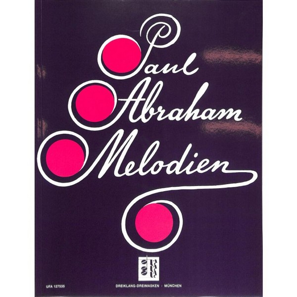 Paul-Abraham-Melodien für Gesang  und Klavier (dt)  