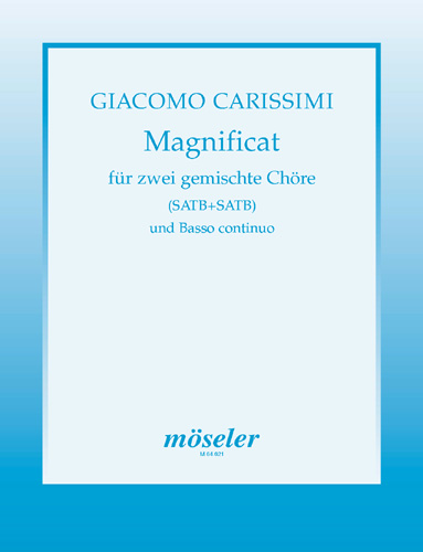 Magnificat  für gem Chor (SSAATTBB) und bc  Partitur
