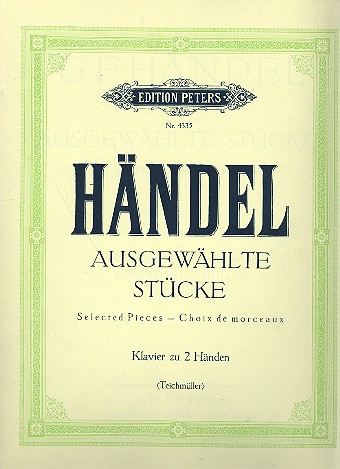 Ausgewählte Stücke&nbsp;&nbsp;für Klavier&nbsp;&nbsp;