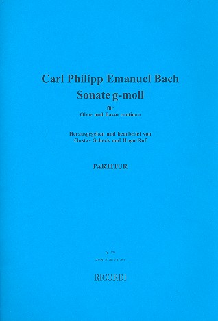Sonate g-Moll  für Oboe und Klavier  