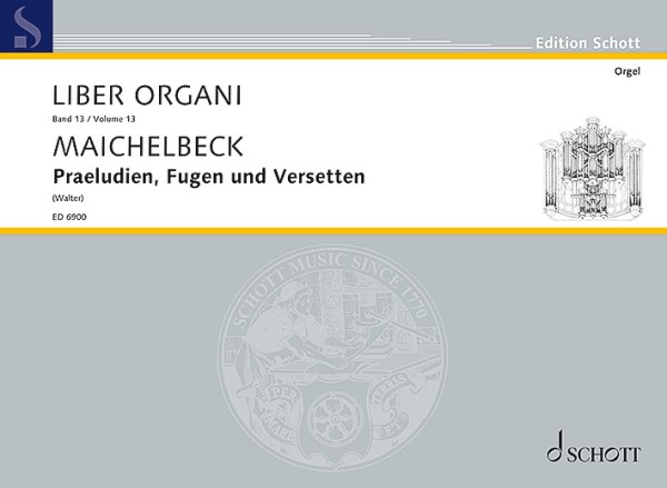 Praeludien, Fugen und Versetten op. 2/3 Band 13&nbsp;&nbsp;für Orgel&nbsp;&nbsp;