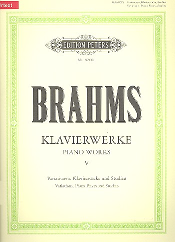 Klavierwerke Band 5&nbsp;&nbsp;für Klavier&nbsp;&nbsp;