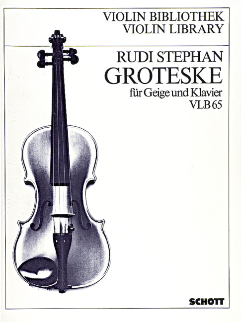 Groteske  für Violine und Klavier  