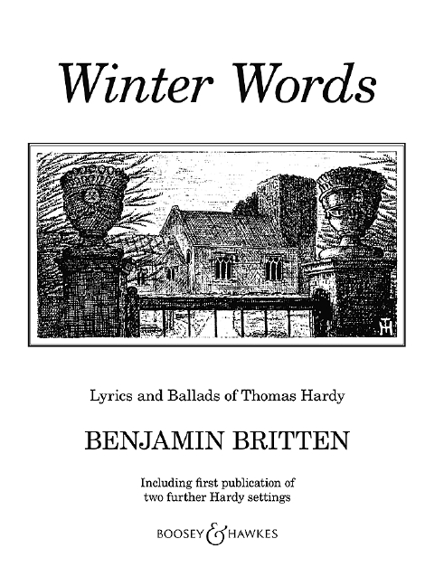 Winter Words op. 52&nbsp;&nbsp;für hohe Singstimme und Klavier&nbsp;&nbsp;