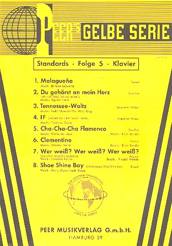 Standards Band 5: für Gesang und&nbsp;&nbsp;Klavier&nbsp;&nbsp;