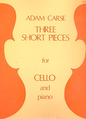 3 short pieces  for cello and piano  