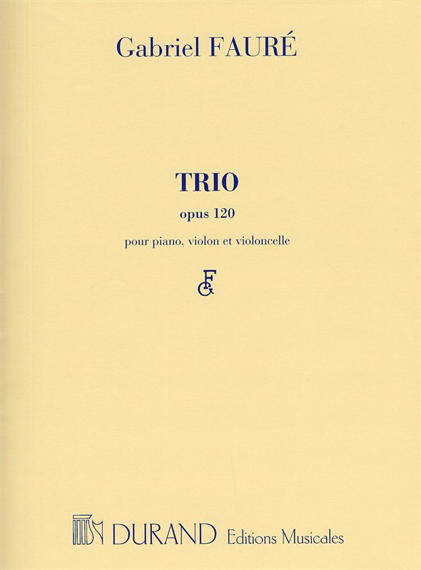 Trio op.120 pour piano, violon et violoncelle&nbsp;&nbsp;parties&nbsp;&nbsp;