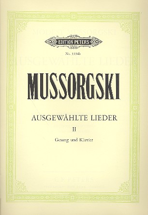 Ausgewählte Lieder Band 2 (dt)  für Gesang und Klavier  