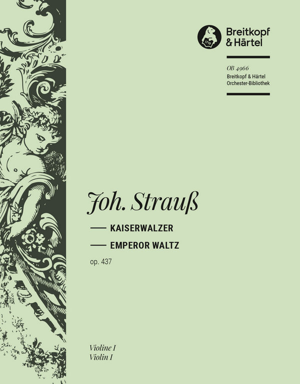 Kaiserwalzer op.437&nbsp;&nbsp;für Orchester&nbsp;&nbsp;Violine 1