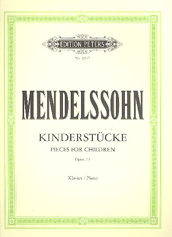Kinderstücke op.72&nbsp;&nbsp;für Klavier&nbsp;&nbsp;