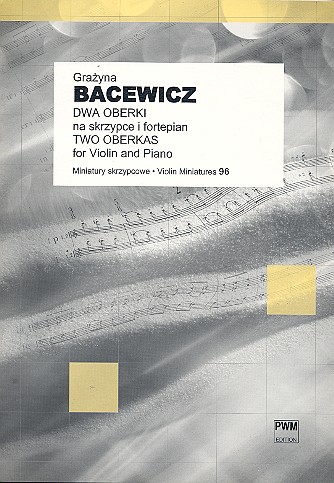 2 Oberkas  for violin and piano  