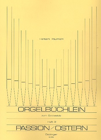 Orgelbüchlein zum Gotteslob&nbsp;&nbsp;Band 2 Passion, Ostern&nbsp;&nbsp;