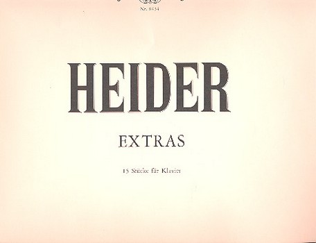 Extras&nbsp;&nbsp;für Klavier&nbsp;&nbsp;