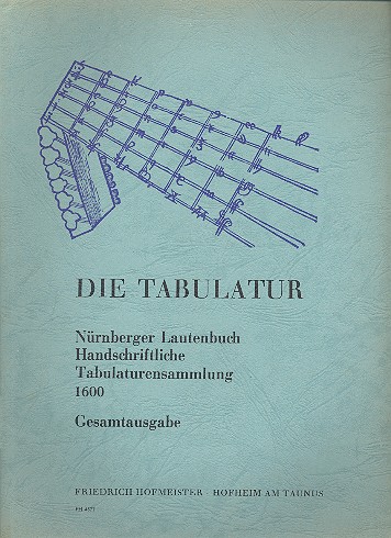 Nürnberger Lautenbuch&nbsp;&nbsp;&nbsp;&nbsp;Gesamtausgabe