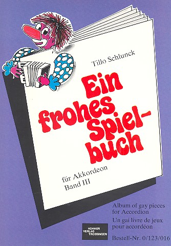 Ein frohes Spielbuch Band 3  für Akkordeon  