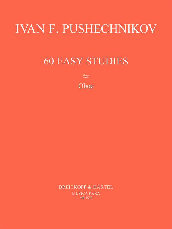 60 easy Studies  for oboe  