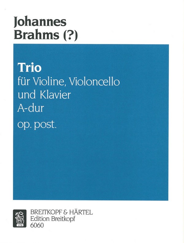 Klaviertrio A-Dur op.post.&nbsp;&nbsp;&nbsp;&nbsp;