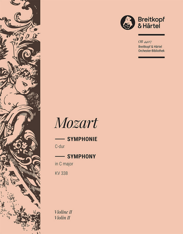 Sinfonie C-Dur Nr.34 KV338&nbsp;&nbsp;für Orchester&nbsp;&nbsp;Violine 2