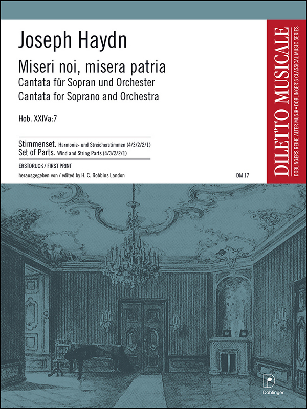 MISERI NOI, MISERA PATRIA CANTATA&nbsp;&nbsp;FUER SOPRAN UND ORCHESTER&nbsp;&nbsp;SET