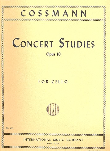 Concert Studies op.10  for cello  