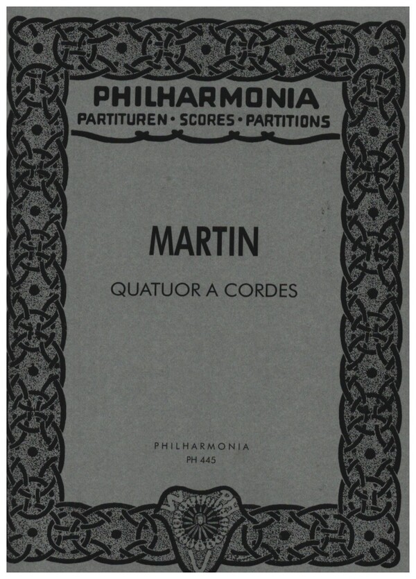 QUATUOR A CORDES    Studienpartitur