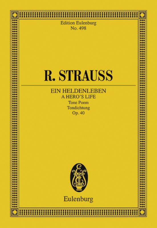 Ein Heldenleben op.40  für Orchester  Studienpartitur