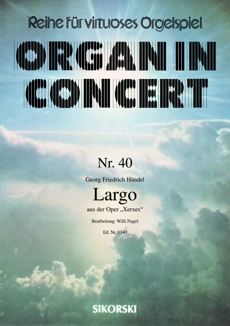 Largo aus 'Xerxes'&nbsp;&nbsp;für Orgel&nbsp;&nbsp;