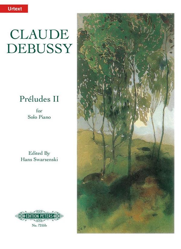 Preludes book 2&nbsp;&nbsp;for piano&nbsp;&nbsp;