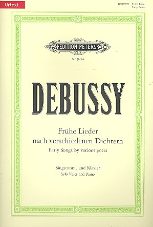 Frühe Lieder nach verschiedenen Dichtern  für Singstimme und Klavier  