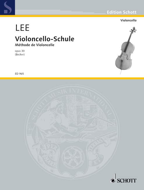 Violoncello-Schule op. 30  für Violoncello  