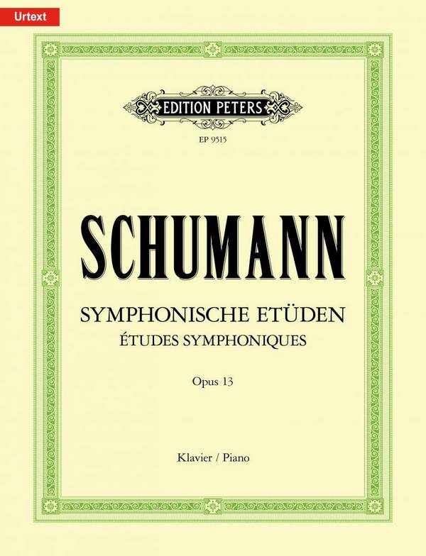 Symphonische Etüden op.13&nbsp;&nbsp;für Klavier&nbsp;&nbsp;