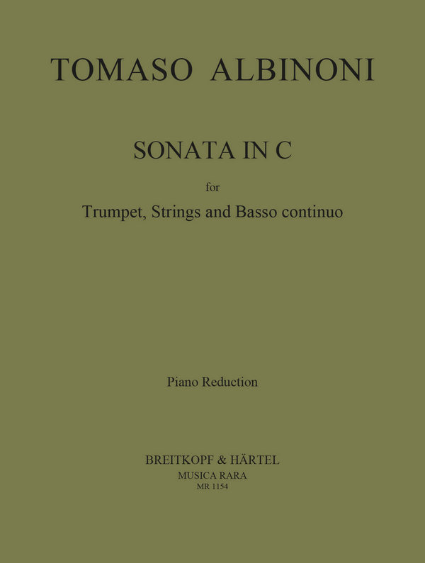 Sonata C major no.1&nbsp;&nbsp;for trumpet, strings and bc&nbsp;&nbsp;for trumpet and piano