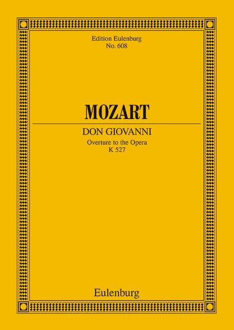 Don Giovanni KV527 - Ouvertüre  für Orchester  Studienpartitur