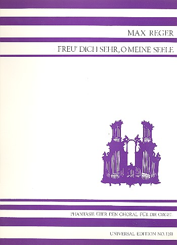 Fantasie über Freu dich sehr&nbsp;&nbsp;op.30 für Orgel&nbsp;&nbsp;