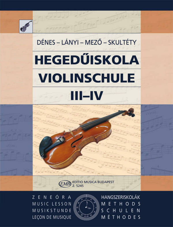 Schule für Violine Band 3/4 (dt/un)&nbsp;&nbsp;&nbsp;&nbsp;