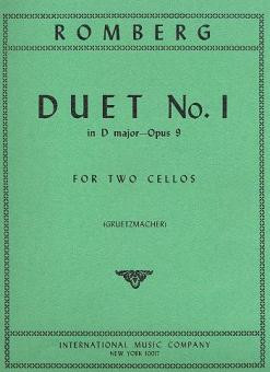 Duet D major op.9,1  for 2 celli  