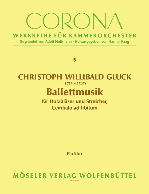 Ballettmusik&nbsp;&nbsp;für Streicher und Bc&nbsp;&nbsp;Partitur