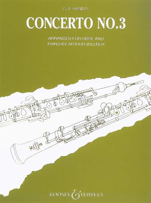 Konzert g-Moll Nr.3 HWV287 für Oboe und Streichorchester&nbsp;&nbsp;für Oboe und Klavier&nbsp;&nbsp;