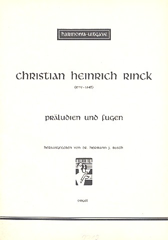 Präludien und Fugen  für Orgel  
