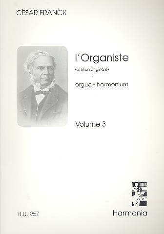 L'organiste vol.3 pour orgue  (harmonium)  