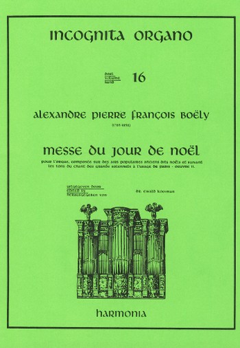 Messe du jour de noel  für Orgel  