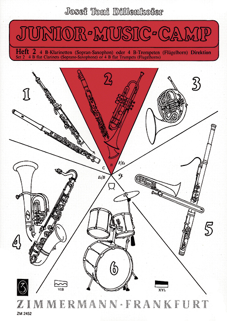 Junior-Music-Camp Band 2&nbsp;&nbsp;Trompeten, Klarinetten&nbsp;&nbsp;