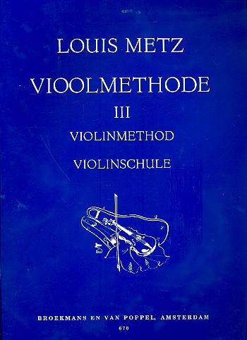 Vioolmethode deel 3  Violinschule  