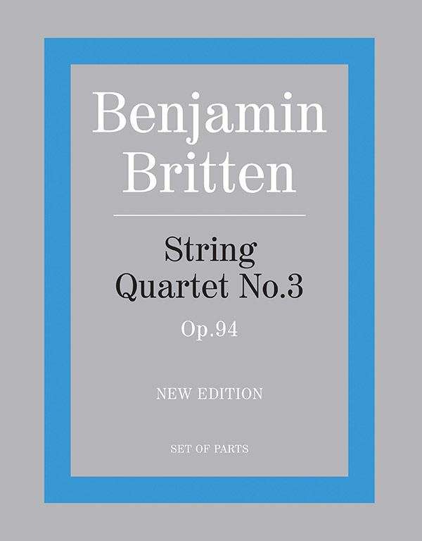 String quartet no.3 op.94 parts&nbsp;&nbsp;&nbsp;&nbsp;