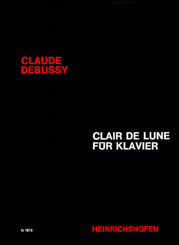 Clair de lune aus 'Suite bergamasque'  für Klavier  