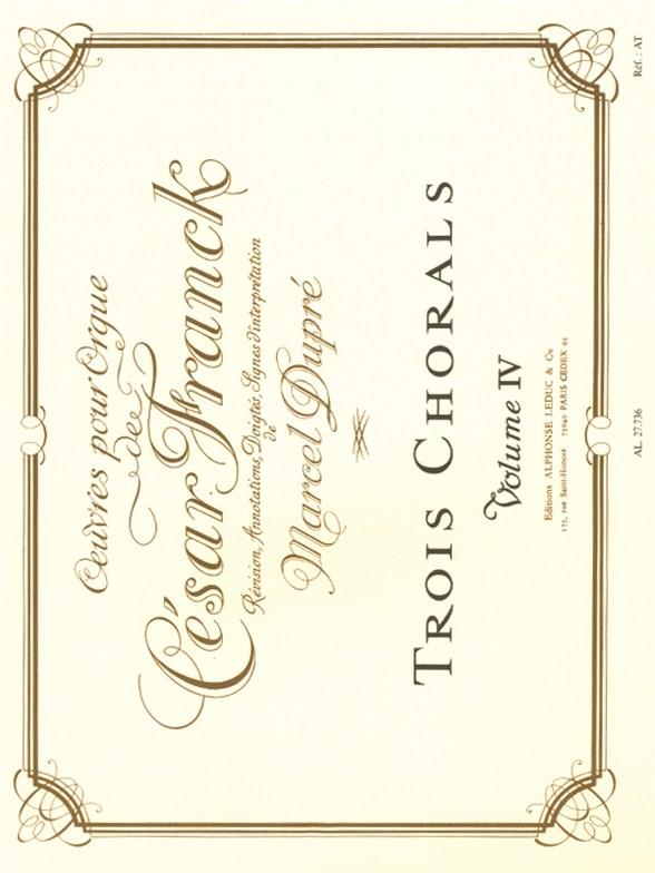 Oeuvres complètes pour orgue vol.4    