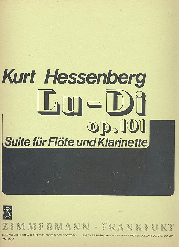 Lu-di Suite  für Flöte und Klarinette  