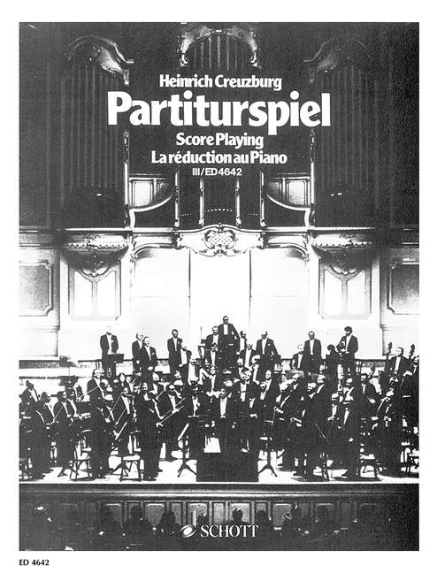 Partiturspiel Band 3  Ein Übungsbuch in 4 Bänden  