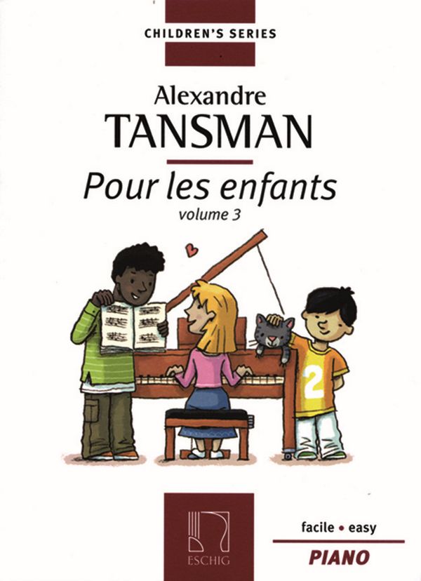 Pour les enfants vol.3&nbsp;&nbsp;petites pièces pour piano&nbsp;&nbsp;(assez facile)